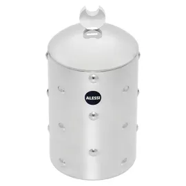 Alessi Küchendose rund silber 11,4 cm 1,14 l