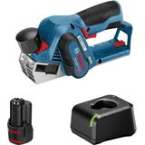 Bosch Akku-Hobel GHO 12V-20 12 V / 1x 3,0 Ah Akku + Ladegerät