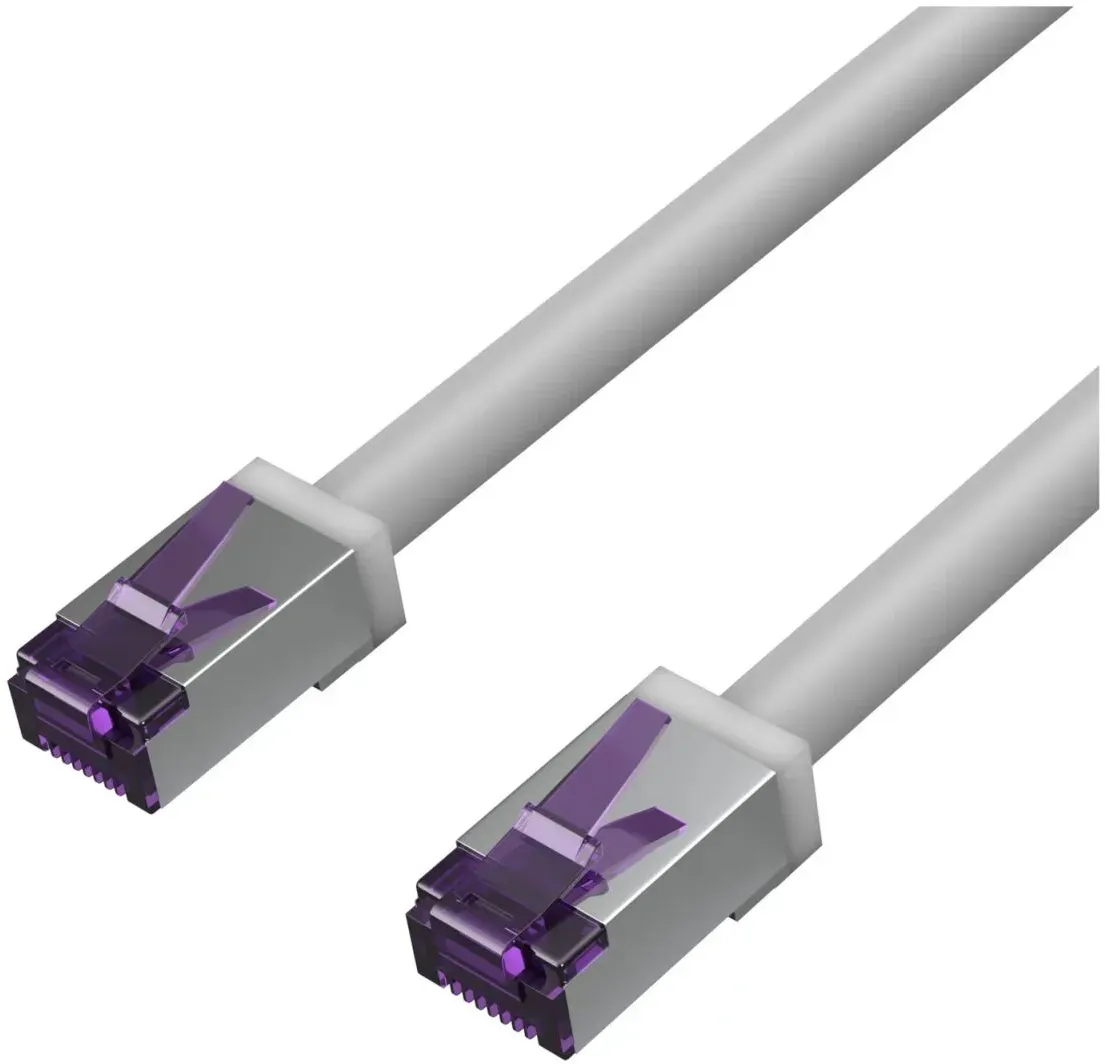 S/CONN maximum connectivity FL31-28050 Netzwerkkabel Grau, Violett 5 m Cat6a S/FTP (S-STP)