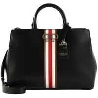 GUESS Nelka Status Satchel Black - Einheitsgröße