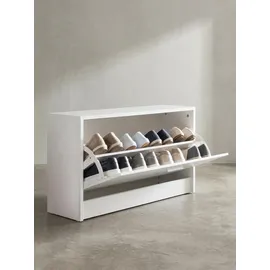 KADIMA DESIGN SPLIT 80 x 47 x 24 cm weiß / weiß