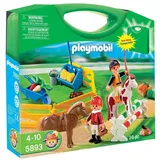 Playmobil PLAYMOBIL® 5893 - Spielkoffer Ponyhof - Bunt