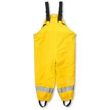 Sterntaler Regenträgerhose gefüttert uni in gelb | Gr.: 116