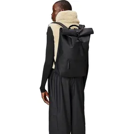 Rains Rucksack Rolltop Black