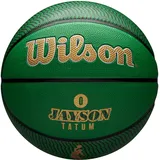 Wilson NBA Player Icon Outdoor Basketball Grün/Weiß 7