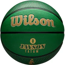 Wilson NBA Player Icon Outdoor Basketball Grün/Weiß 7