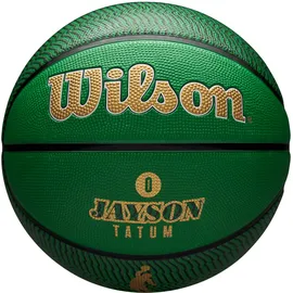 Wilson NBA Player Icon Outdoor Basketball Grün/Weiß 7