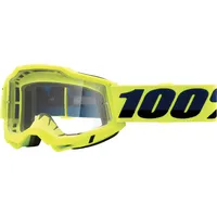 100% 100 Percent Accuri 2 OTG, Crossbrille - Neon-Rot/Weiß
