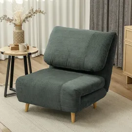 Homcom 2-in-1 Schlafsofa Schlafsessel