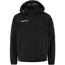 Craft Squad Go Allwetterjacke Schwarz 146/152