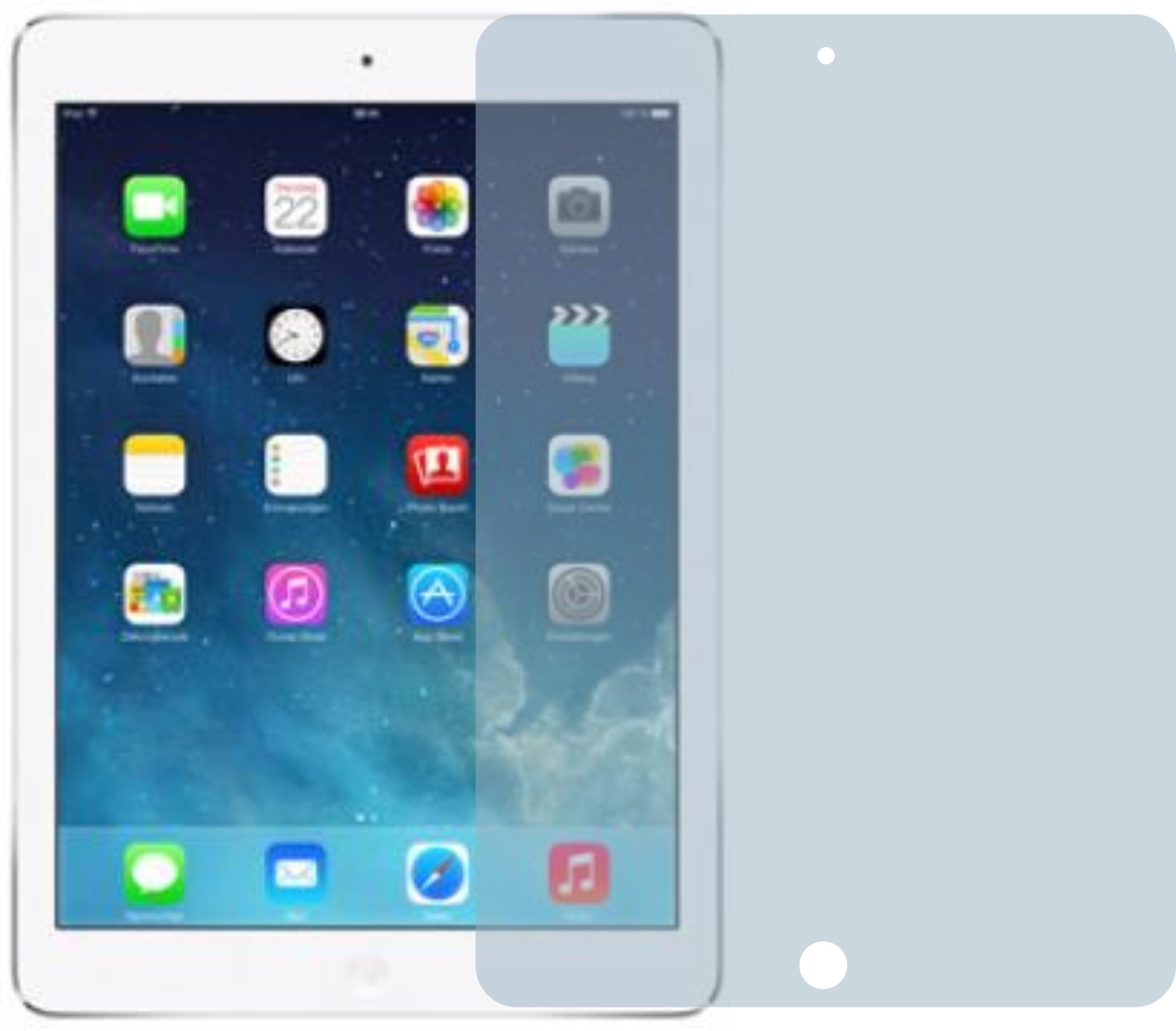 4ProTec I 2X ANTIREFLEX matt Schutzfolie für Apple iPad Air 1 + 2 Premium Displayschutzfolie Bildschirmschutzfolie Schutzhülle Displayschutz Displayfolie Folie