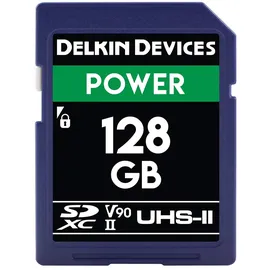 Delkin Devices Delkin POWER UHS-II (V90) SD Memory Card 128 GB