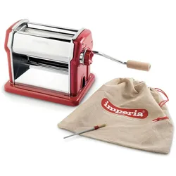 Imperia – grobe GranGourmet-Ipasta + 6,5 mm Fettuccine-Schnitt + 12 mm Lasagnette-Schnitt mit eleganter Holzkistenverpackung