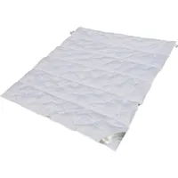 Hofmann White Sibiria 6-Kammer Sommer Daunendecke Daunenbett 200x200 100% Daunen - Weiß