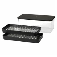 RIG-TIG Grate-It Käsereibe 4-tlg. Schwarz