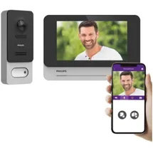 Philips WelcomeEye Wireless Video-Türsprechanlage 7 Zoll
