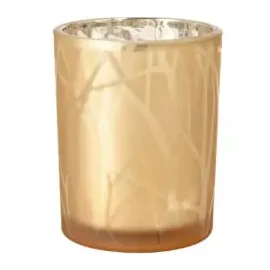 DUNI GMBH Windlicht Shimmer Glas Sand