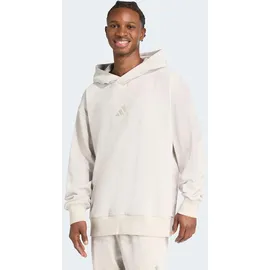 adidas Kapuzensweatshirt ADIDAS SPORTSWEAR "ALL SZN LUXE HOODIE", Herren, Gr. M, grau (wonder aluminium), Obermaterial: 100% Polyester, angesetztes Bündchen, Sweatshirts