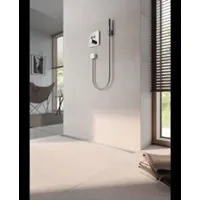 TECE Designrost organic 800 mm Edelstahl gebürstet