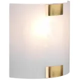 meineWunschleuchte Flache Wandleuchte (20cm) 20cm Weiß