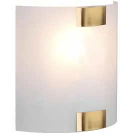 meineWunschleuchte Flache Wandleuchte (20cm) 20cm Weiß