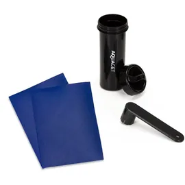 aquaget SUP Board Set 350 x 81 x 15 cm Blau