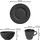 Villeroy & Boch Manufacture Rock Frühstücks-Set 6-tlg. schwarz