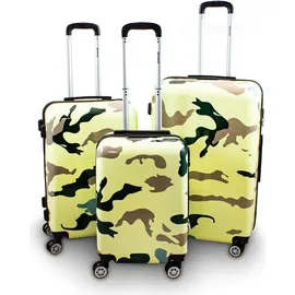 Berwin 4-Rollen L / 67 cm / 78 l grau/mehrfarbig