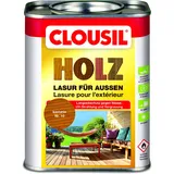 CLOUsil Holzlasur Holzschutzlasur für außen kastanie Nr. 10, 0.75L: Wetterschutz, UV-Schutz, Nässeschutz und Schimmel für alle Holzarten - in verschiedenen Farben
