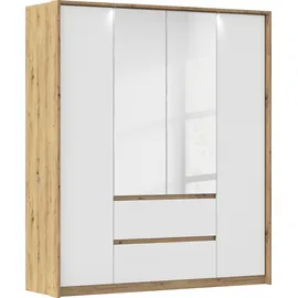 Rauch »Mainz mit Spiegel und Passepartout« optional mit Beleuchtung, Außentüren mit Push-to-Open Funktion