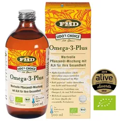 FMD Omega-3-Plus in Bioqualität - frei von Fischöl 500 ml