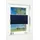 K-HOME Plissee Palma 55 x 130 cm blau
