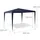 Relaxdays Pavillon 3 x 3 m Dunkelblau