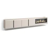 SKRAUT HOME Lowboard 315x50 cm Beige Holzwerkstoff
