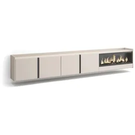 SKRAUT HOME Lowboard 315x50 cm Beige Holzwerkstoff