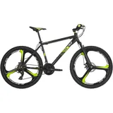 WYLD Mountainbike Hardtail 26'' Sharp 21 Gänge Schwarz