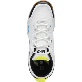Jako Flow II ID Herren Weiß/Skyblue/Neon Gelb 42