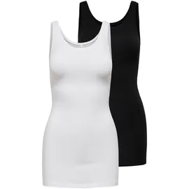 Only Female Tanktop Onllive 2-Pack Tanktop,