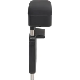 vidaXL Auto-Armlehne Universal Schwarz 23x8x30-38 cm