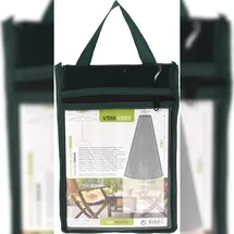 PROGARDEN Abdeckung für Sonnenschirm 175 cm Kunststoff Grün
