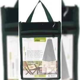 PROGARDEN Abdeckung für Sonnenschirm 175 cm Kunststoff Grün