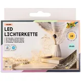 Folia LED-Mini-Lichterkette Batteriebetrieb 20 LEDs - Weiß