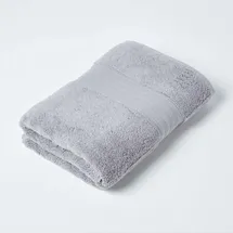 Homescapes Badetuch 70 x 130 cm grau