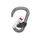Petzl HMS-Karabiner Grau