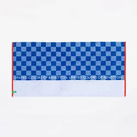 BENETTON Badetuch 70 x 140 cm blau
