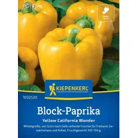 Kiepenkerl Paprikasamen, Blockpaprika Yellow California Wonder