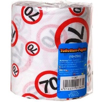 UdoS, Toilettenpapier, Toilettenpapier Verkehrsschild Zahl 70 (1 x)