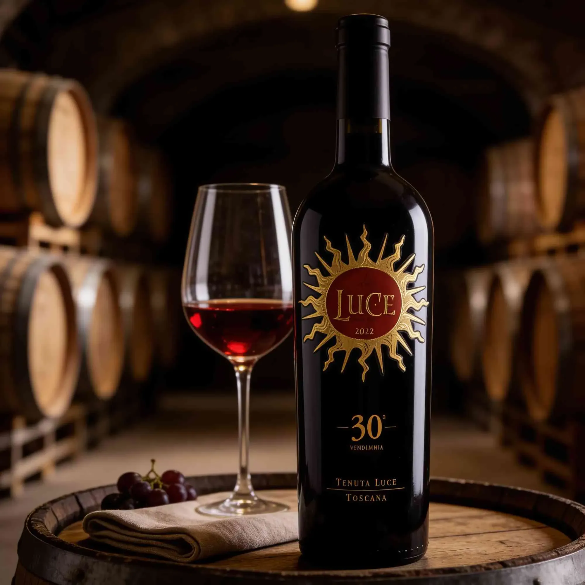 Marchesi de Frescobaldi 2022 Luce Della Vite 2022 Merlot,Sangiovese Italien