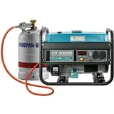 LPG/Benzin-Generator "Könner & Söhnen" KS 3000G