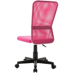 vidaXL Bürostuhl Rosa 44x52x100 cm Netzgewebe